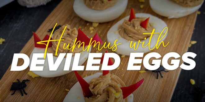 Hummus Devilled Eggs