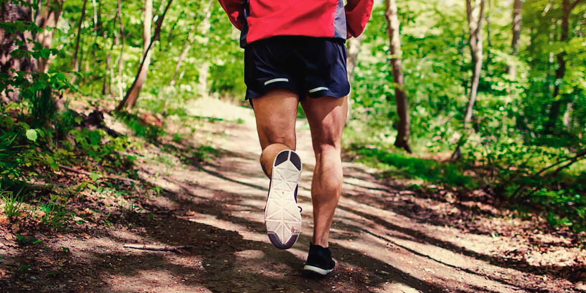 Running in nature Running in nature