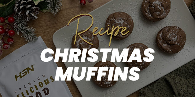 4-Ingredients Christmas Muffins
