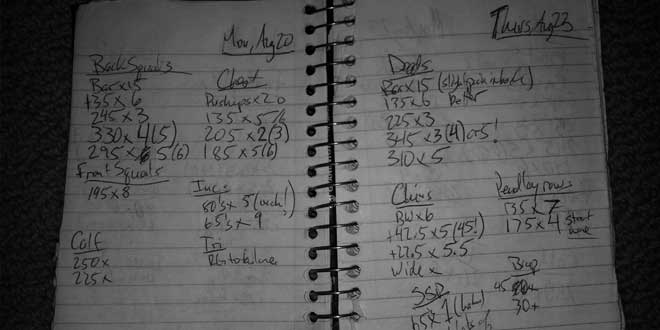 Weight notes Weight notes