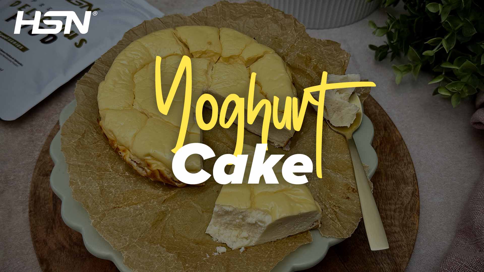 Sugar Free Yoghurt Cake, try this fitness dessert!