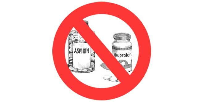 Why shouldn’t you take anti-inflammatory drugs after training?