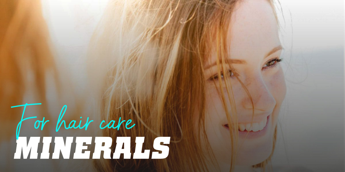 Minerals for strengthening hair