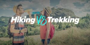 What is the difference between hiking and trekking?