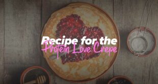 Recipe for the protein love crepe HSN