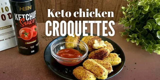 Keto chicken croquettes