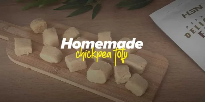 Homemade Chickpea Tofu