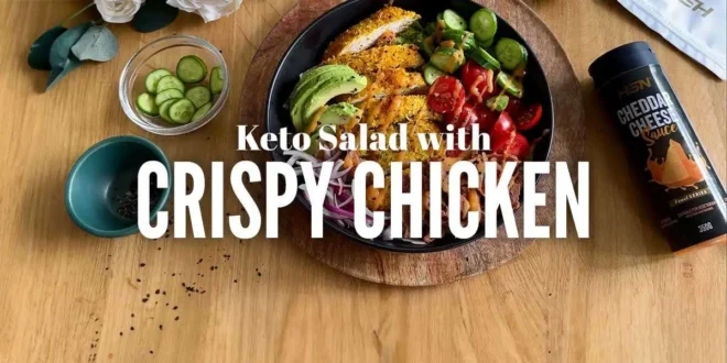 Keto Crispy Chicken Salad Keto Crispy Chicken Salad