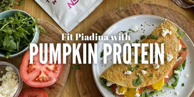 Fit Piadina with Pumpkin Protein: A Healthy and Tasty Twist