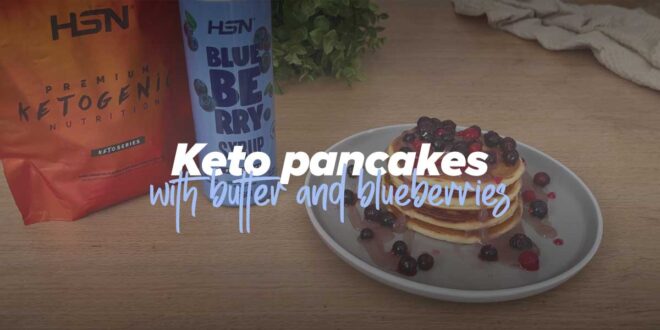 Keto Butter and Blueberry Cakes