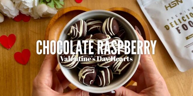 Chocolate and Raspberry Hearts for Valentine’s Day Chocolate and Raspberry Hearts for Valentine’s Day