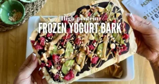 Frozen Yogurt Bark