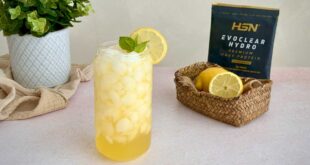 Gluten-Free Mango Protein Slushie with Evoclear Hydro