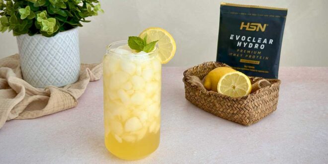 Gluten-Free Mango Protein Slushie with Evoclear Hydro