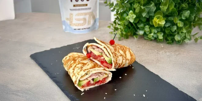 Gluten-free keto wrap – the perfect dinner recipe Gluten-free keto wrap – the perfect dinner recipe