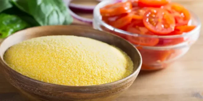 Properties of polenta for athletes