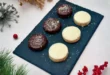 Healthy Vanilla and Chocolate Nevaditos for Christmas