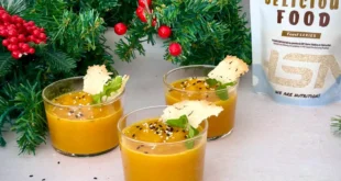 Christmas Pumpkin Shots with Crispy Parmesan