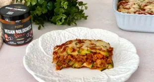 High-Protein Vegan Zucchini Lasagna