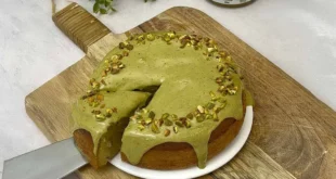 Easy Sugar-Free Pistachio Cheesecake