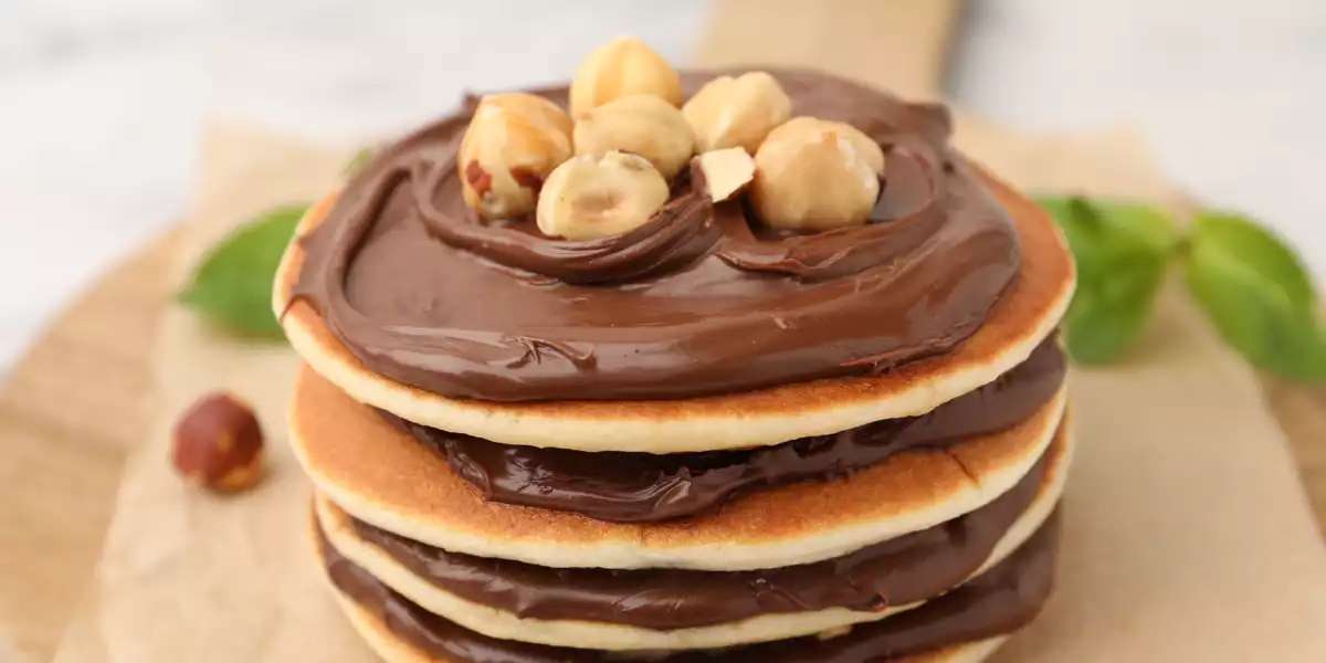 Pancakes with a Melting Center Pancakes with a Melting Center