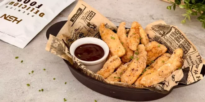 BBQ Chicken Fingers | Crispy High-Protein Fitness Recipe