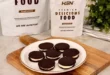 Chocolate Cookies Filled with White Chocolate Cream
