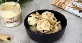 White Chocolate Protein Ice Cream Scoops