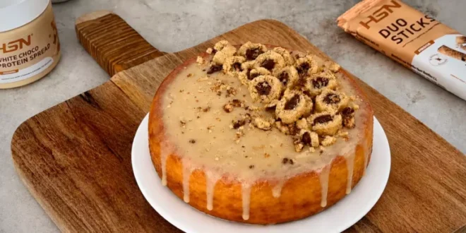 Extra Creamy White Chocolate Protein Cheesecake