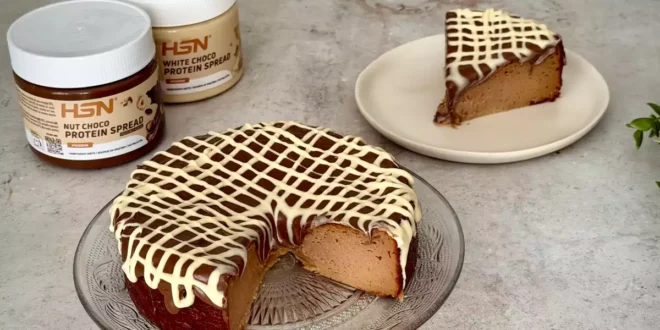 Protein Chocolate and Hazelnut Cheesecake Protein Chocolate and Hazelnut Cheesecake