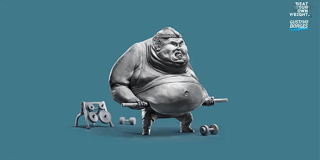 Gym + junk food = ? Gym + junk food = ?