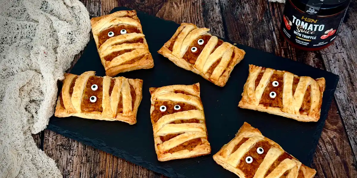 Tuna-Filled Puff Pastry Mummies
