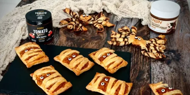 Halloween Puff Pastry Recipes: Chocolate Spiders and Tuna Mummies