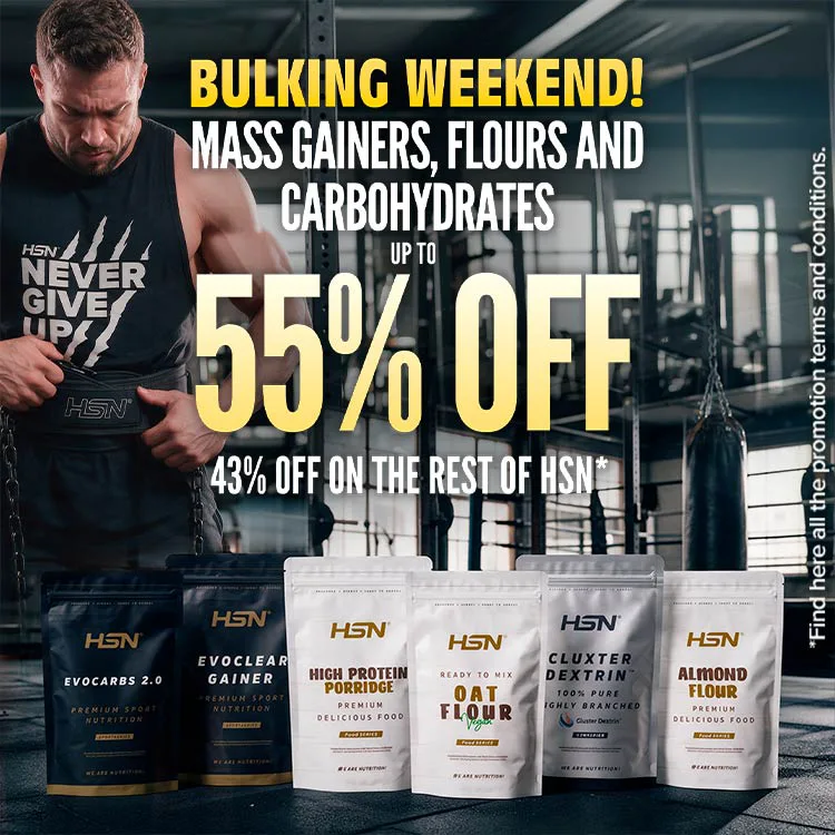 Up to 55% OFF on Mass Gainers, Flours and Carbohydrates