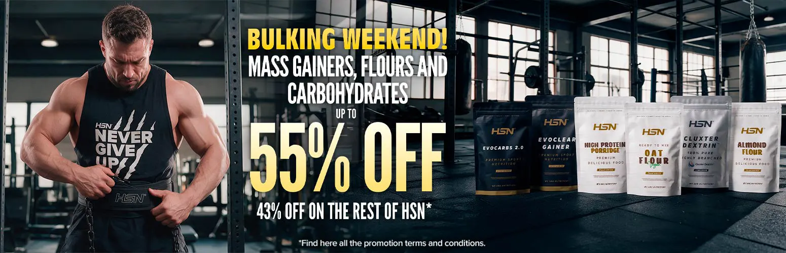 Up to 55% OFF on Mass Gainers, Flours and Carbohydrates