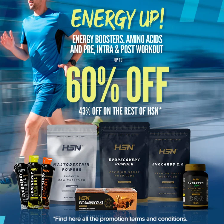 Up to 60% OFF on Energy Boosters, Amino Acids and Pre, Intra & Post Workout