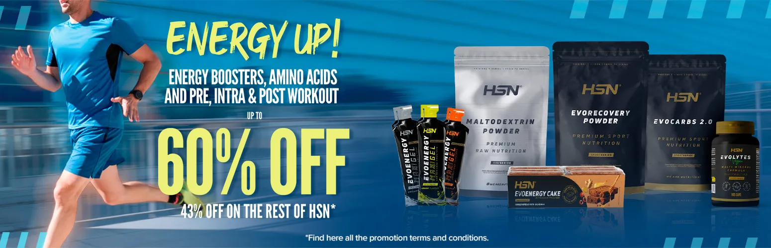 Up to 60% OFF on Energy Boosters, Amino Acids and Pre, Intra & Post Workout