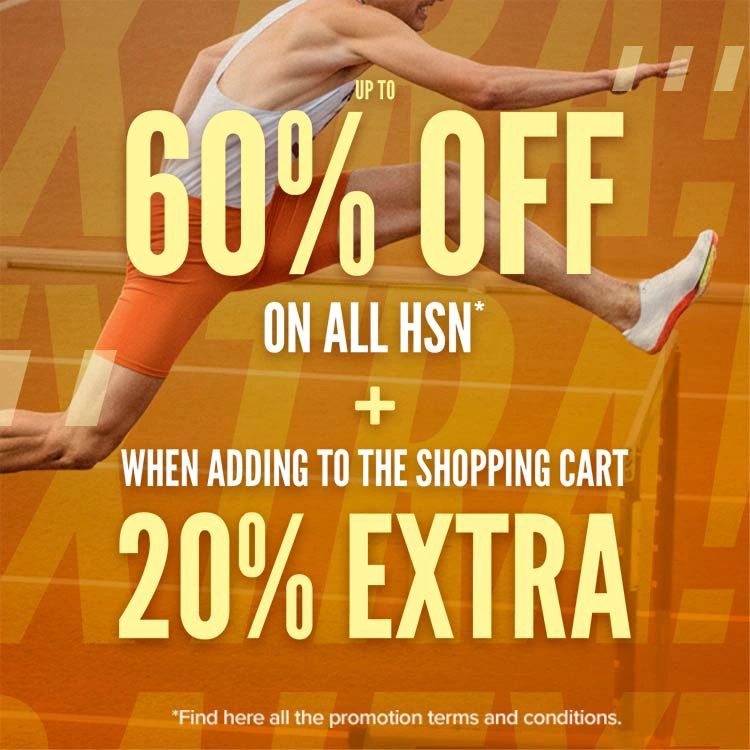 Up to 60% OFF + Extra 20% OFF on All HSN