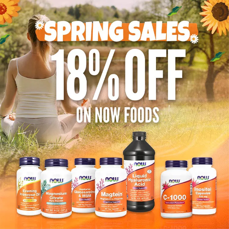 18% OFF on Now Foods