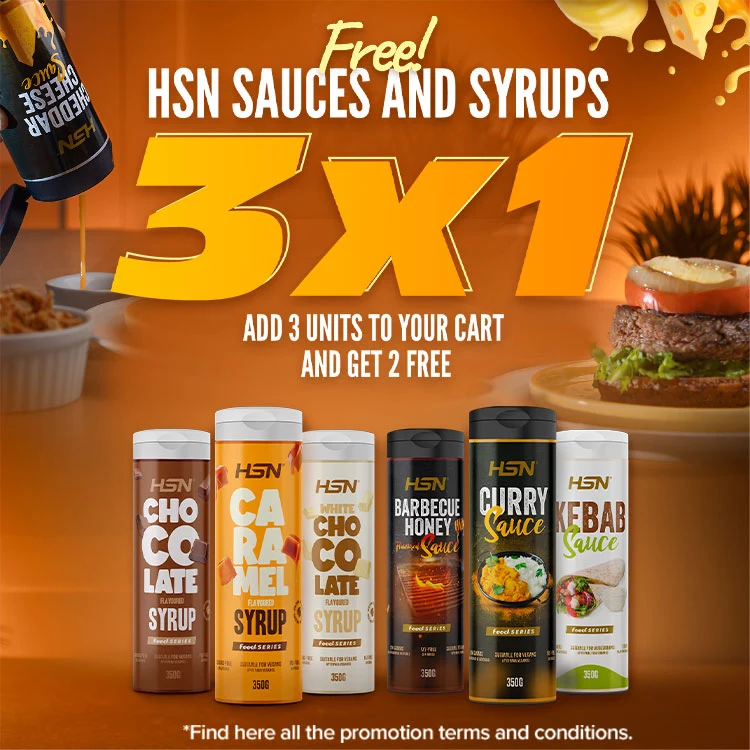 3x1 on Sauces and Syrups