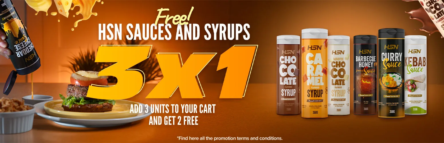 3x1 on Sauces and Syrups
