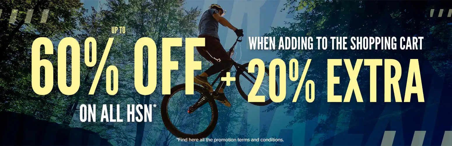 Up to 60% OFF on All HSN + Extra 20% OFF