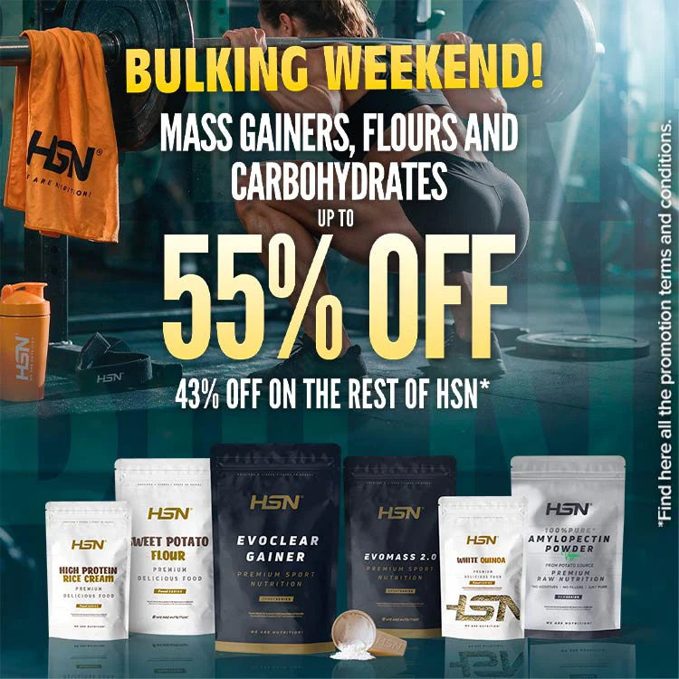 Up to 55% OFF on Mass Gainers, Flours and Carbohydrates