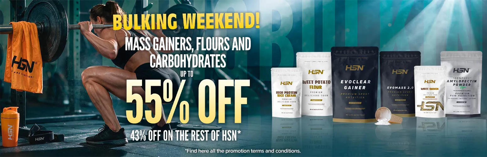 Up to 55% OFF on Mass Gainers, Flours and Carbohydrates