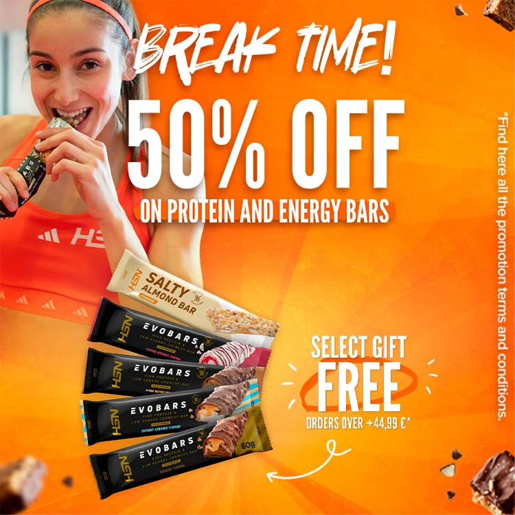 50% OFF on Protein and Energy Bars