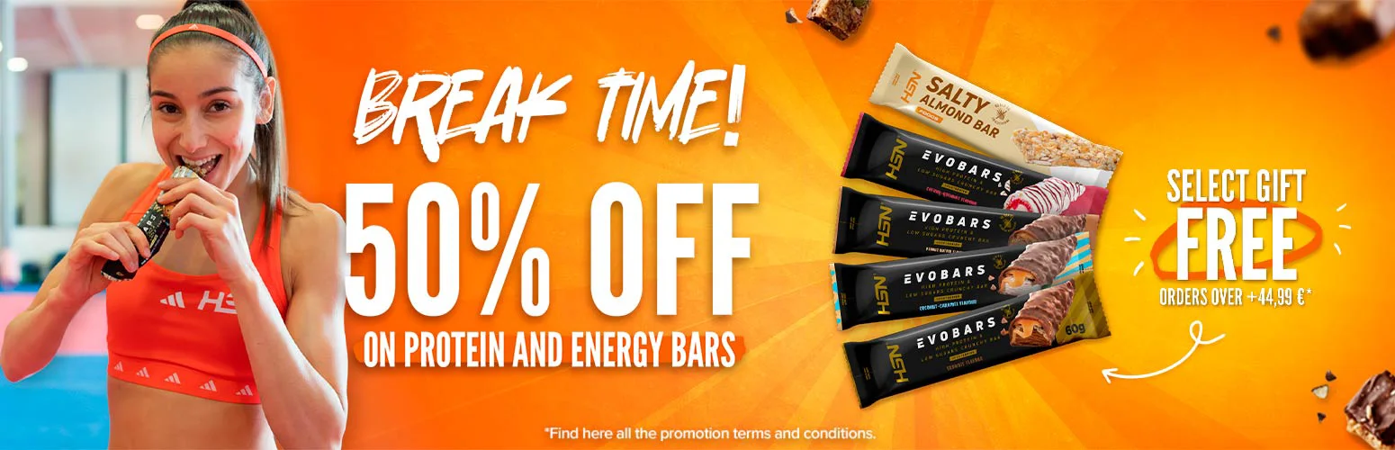50% OFF on Protein and Energy Bars