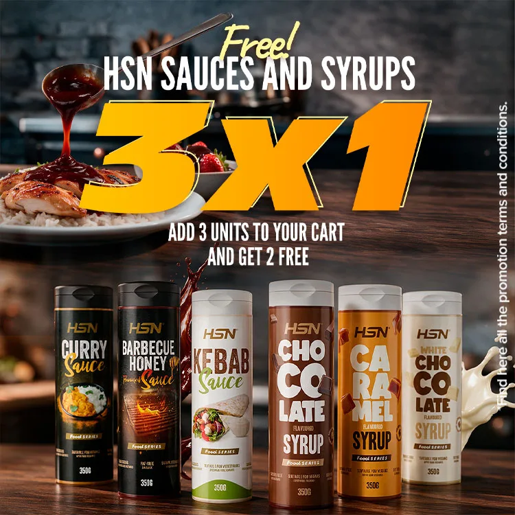 3x1 on Sauces and Syrups