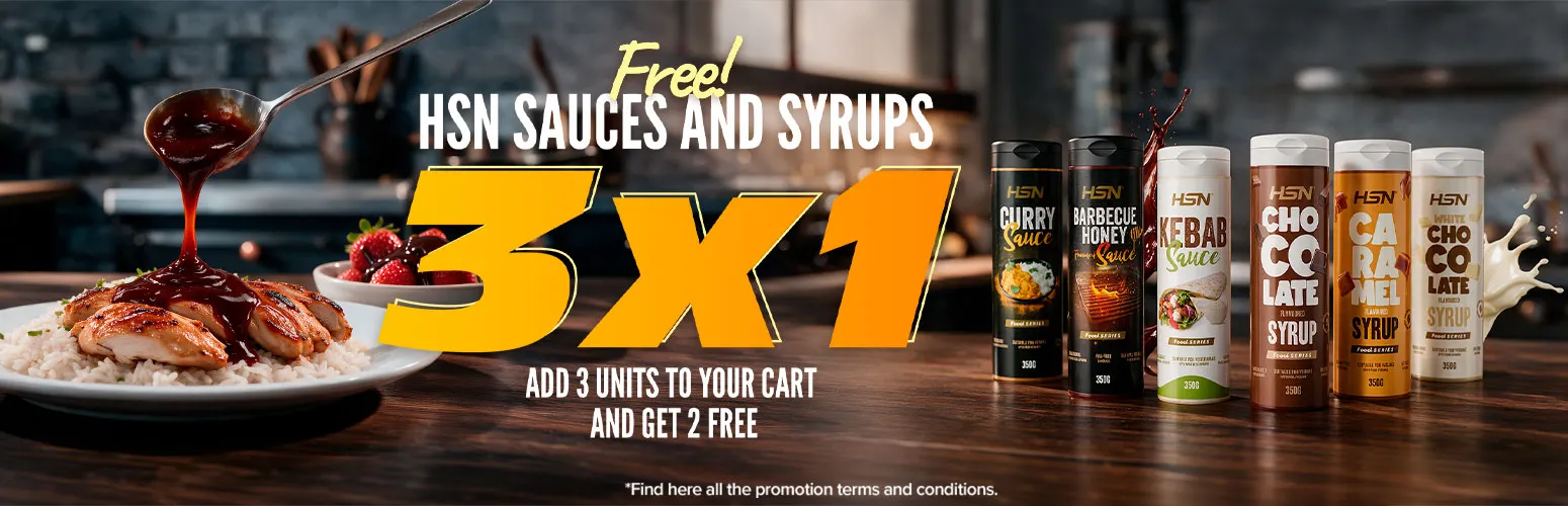 3x1 on Sauces and Syrups