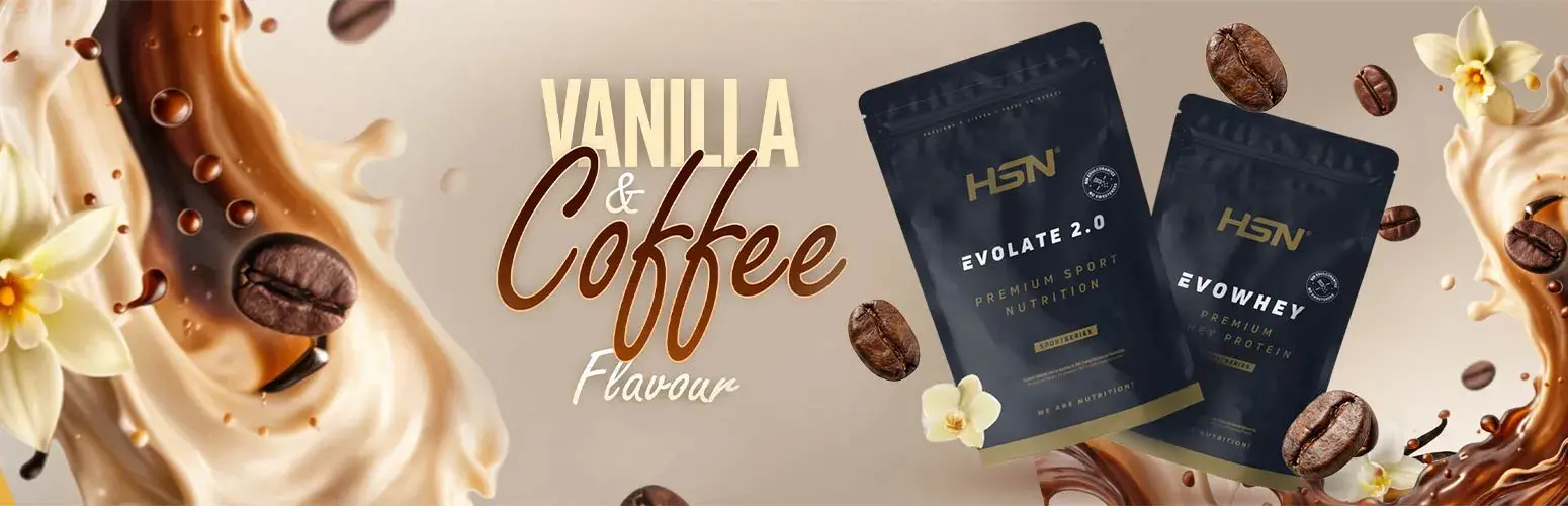 Taste our Vanilla and Coffee flavour 