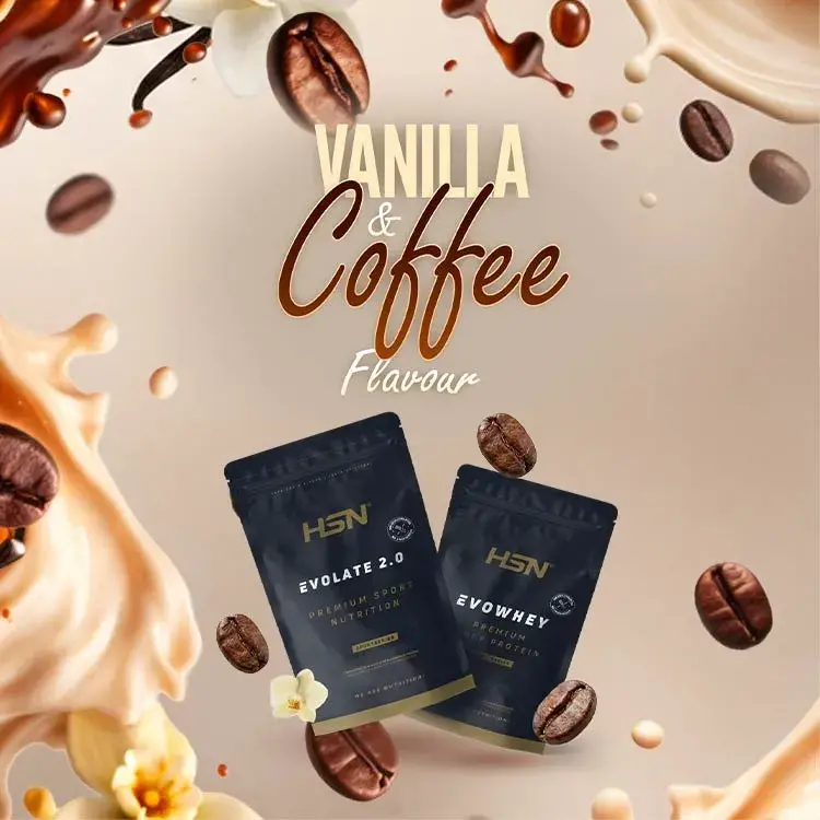 Taste our Vanilla and Coffee flavour 
